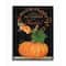 Stupell Industries Reasons To Be Thankful Pumpkin Fall Autumn Seasonal Design Framed Wall Art